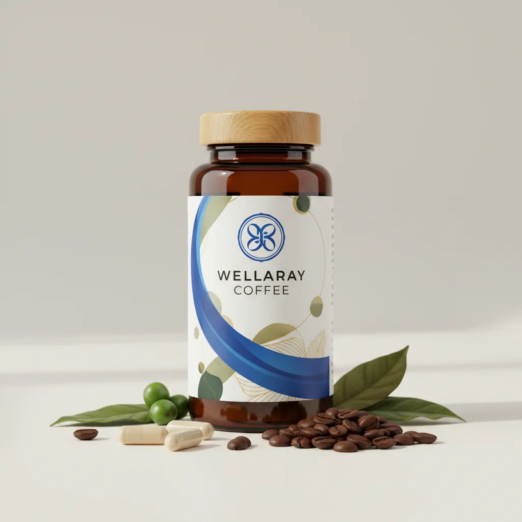 Wellaray Coffee Nahrungsergänzungsmittel Packung - Kaffee mit L-Carnitin Sachets